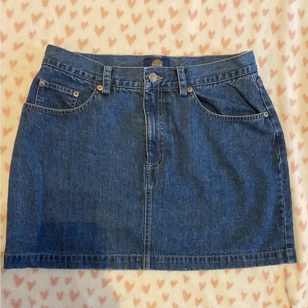 GAP VINTAGE jean skirt size 6